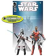 EE Exclusive Star Wars Figures Jarael and Rohlan Dyre